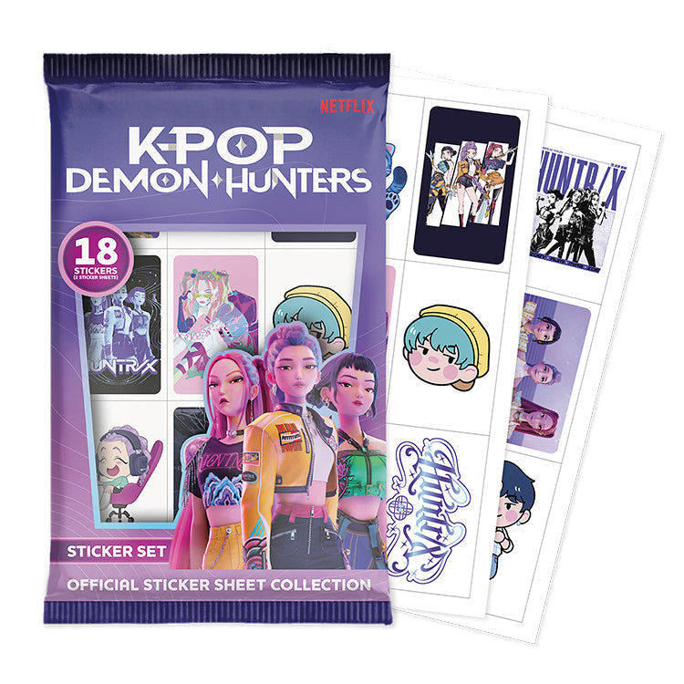 K-Pop Demon Hunters Sticker Sheet