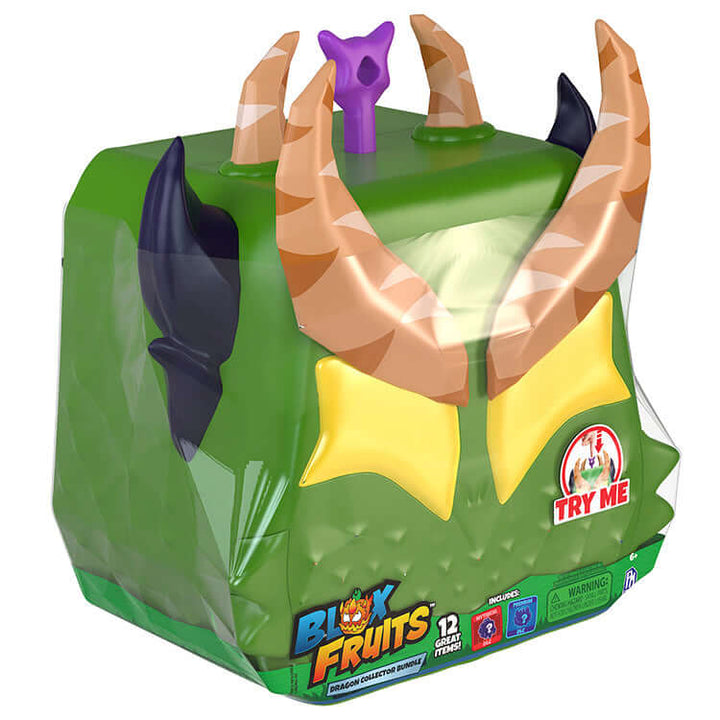 Blox Fruits Dragon Ultimate Collector Bundle Series 2 featuring a dragon storage container with collectible items.