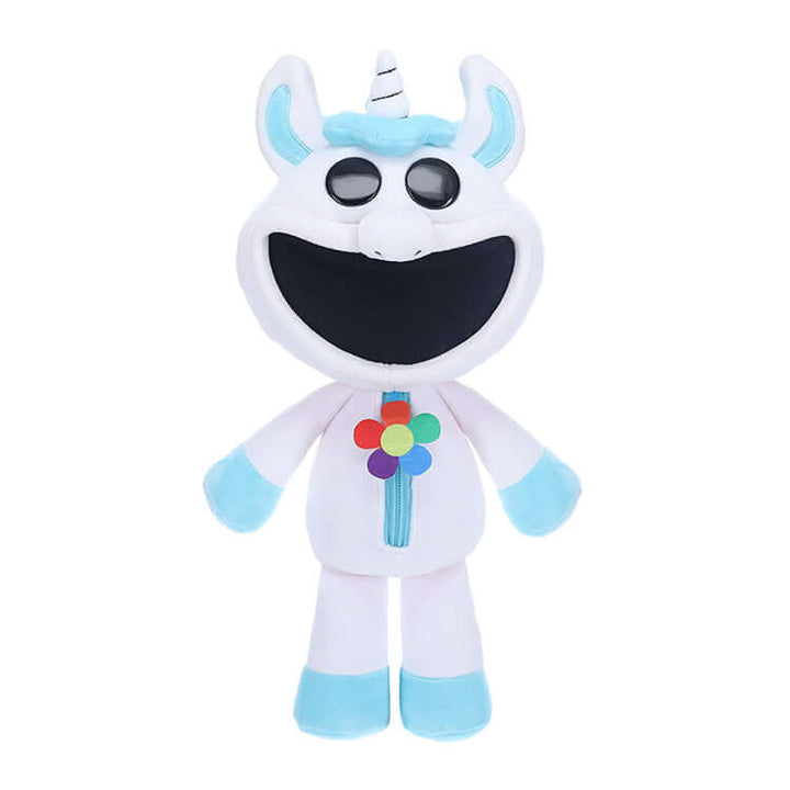 Poppy Playtime CraftyCorn Series 3 Smiling Critters 12" Deluxe Plush unicorn toy with colorful details.